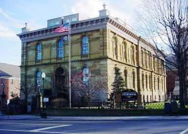 The Fairfield County Courthouse in Lancaster.