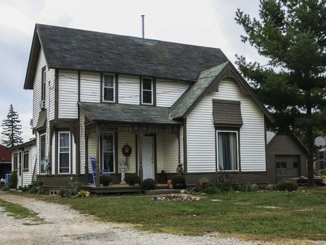 Building at 223 West High Street, Ashley, listed on the National Register of Historic Places