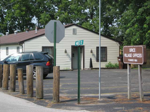 Village offices, Brice, Ohio, July 2008