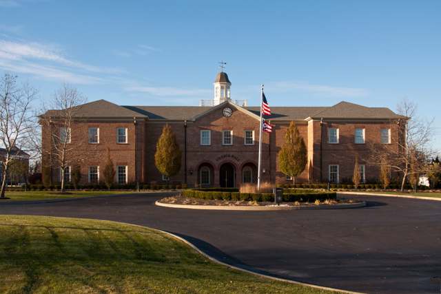 New Albany City Hall, photographed in 2017.