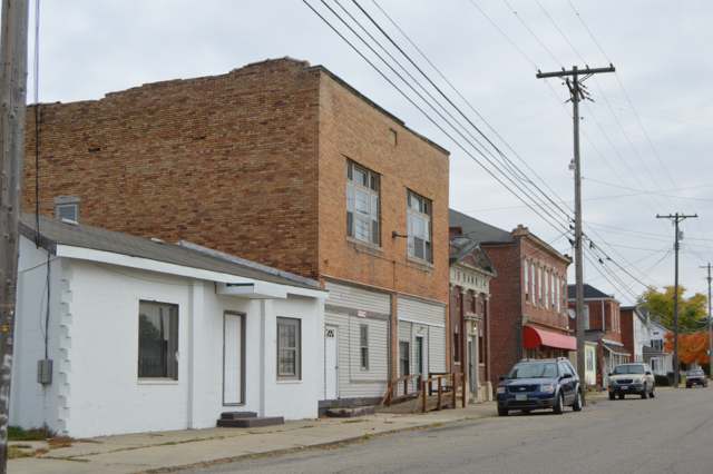 Buildings on the north side of Main Street, Stoutsville