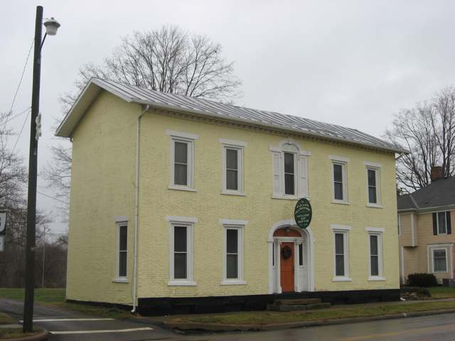The Fuller House at 203 N. Main Street, Utica, built in 1826 and listed on the National Register of Historic Places