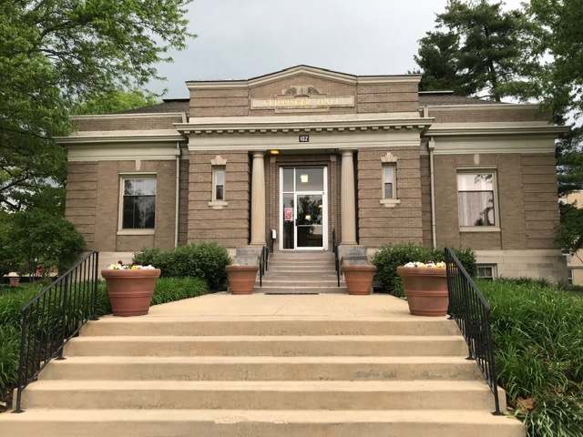 The former Carnegie library building at Otterbein University, later renamed Clippinger Hall and now the Office of Admissions; listed on the National Register of Historic Places in 2021.