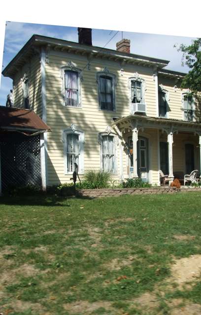 The Barr House, Amanda Township, listed on the National Register of Historic Places