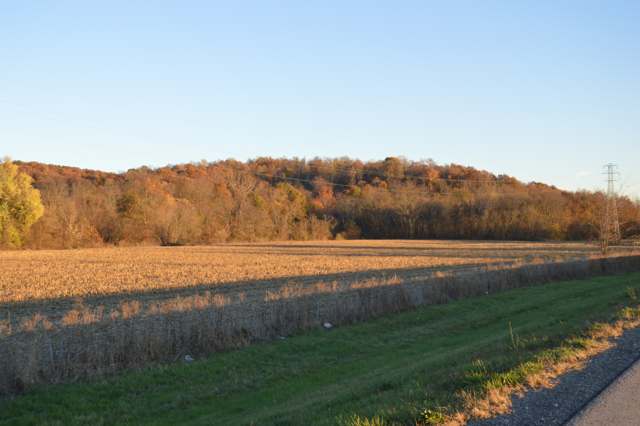 The Hocking River valley north of Sugar Grove, along U.S. Route 33