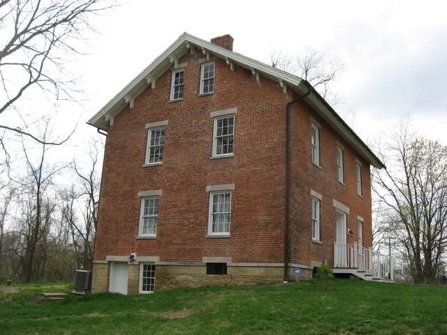 Eastern end of the George and Christina Ealy House.