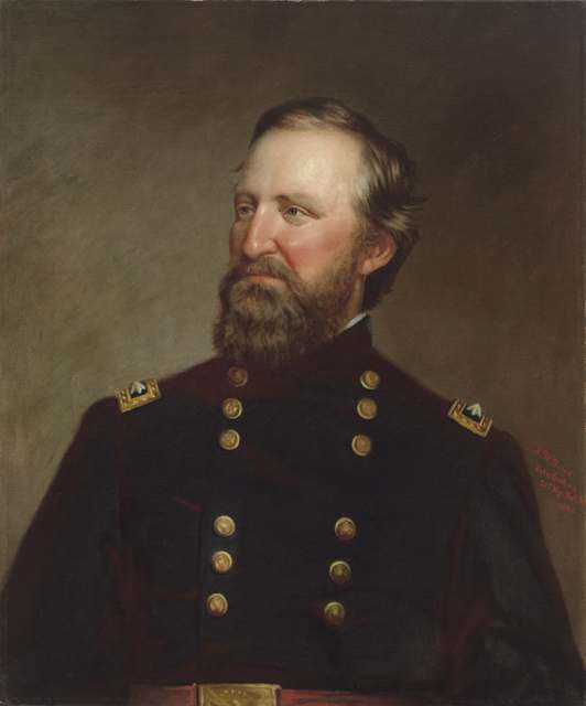 Painted portrait of William Starke Rosecrans