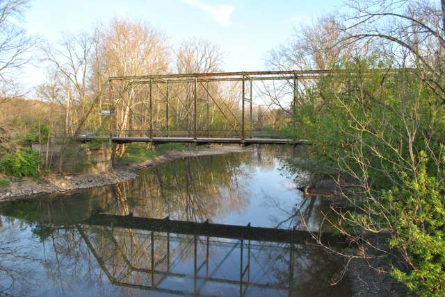 The West Orange Road-Thomas Bridge, an 1898 Pratt through-truss span in Liberty Township