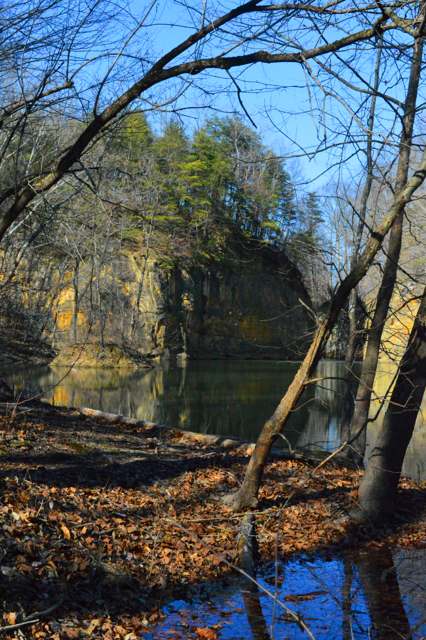 Black Hand Gorge State Nature Preserve, on the Licking River