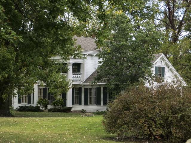 The Samuel Sharp House, 7436 Horseshoe Road, Marlboro Township, listed on the National Register of Historic Places