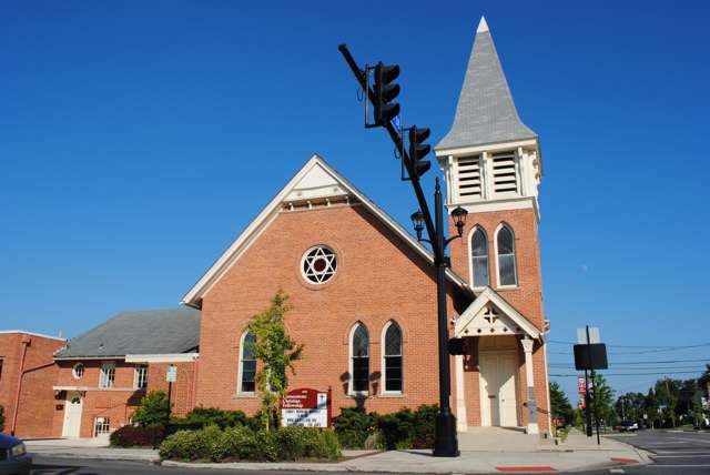 Hilliard Methodist Episcopal Church, listed on the National Register of Historic Places.