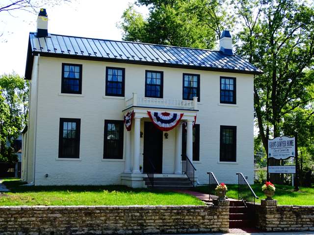 The A. G. Grant Homestead, listed on the National Register of Historic Places in 1998.