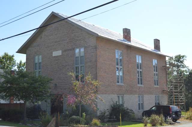 The former Radnor Methodist Episcopal church building on State Route 203, built 1858