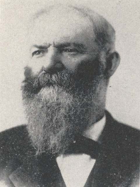 Portrait of Alexander W. Livingston (1821-1898), the Reynoldsburg seedsman who developed the modern commercial tomato