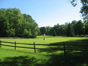 Fields at the site of Fort St. Clair, located on the western edge of Eaton, Ohio, United States. Built in 1792 during th