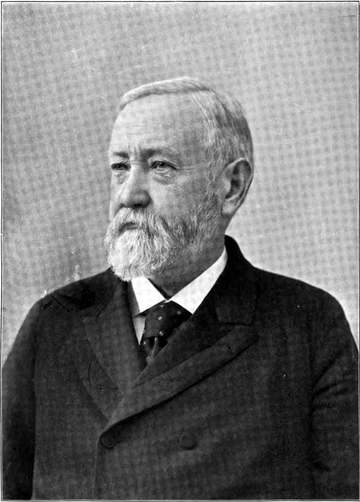 Portrait photograph of president of the United States Benjamin Harrison