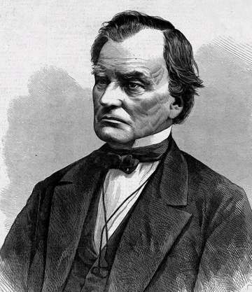 Drawing of Benjamin F. Wade, US Senator 1867 First published in en:Harper's Weekly, en:March 23, en:1867.