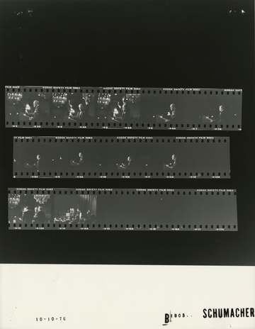 The photo contact sheet, identified as B1803 by the White House Photographic Office (WHPO), is housed at the Gerald R. F