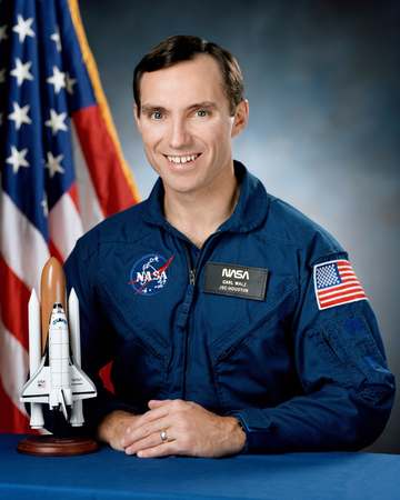 Astronaut Carl E. Walz