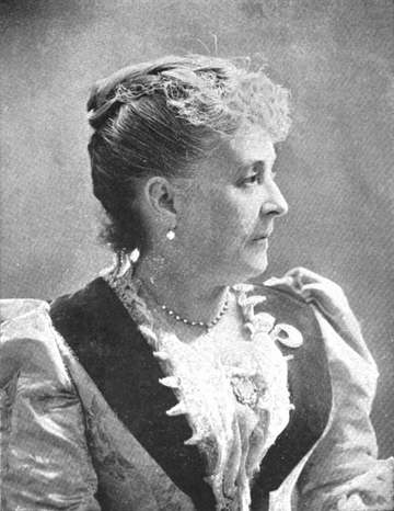 Mrs. Caroline Scott Harrison. First President General of the National Society, Daughters of the American Revolution. Fro