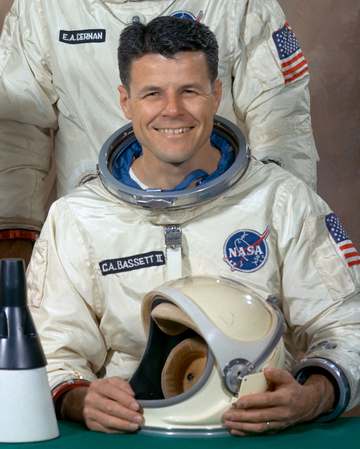 Charles A. Bassett II, pilot, Gemini 9 mission