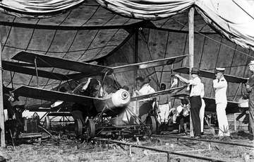 Photograph of prototype Kettering Bug.