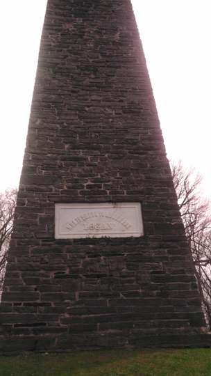 Monument to Chief Logan, taken at Fort Hill Cemetery, Auburn, NY (28 April 2013)