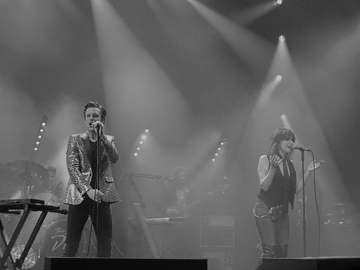 Brandon Flowers (with Chrissie Hynde), Brixton Academy, London