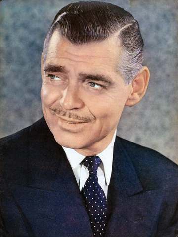 American actor Clark Gable on the cover of New York Sunday News in Coloroto photo. The magazine was published July 24, 1