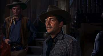 Cropped screenshot of Dean Martin from the trailer for the film Rio Bravo