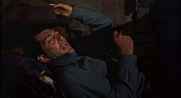 Cropped screenshot of Dean Martin from the trailer for the film Rio Bravo