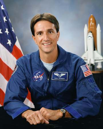 Astronaut Donald A. Thomas.