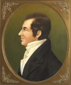 Former Ohio Governor Edward Tiffin, portrait from 1808-09.
