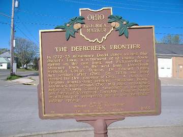 The Deercreek Frontier Ohio Ohio Historical Marker