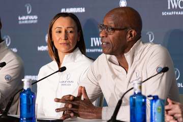 Speaking at the 25th Laureus World Sports Awards press conference, hurdling great Edwin Moses shares his experiences of 