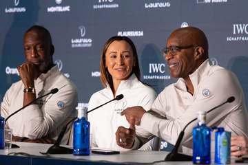 Speaking at the 25th Laureus World Sports Awards press conference, hurdling great Edwin Moses shares his experiences of 