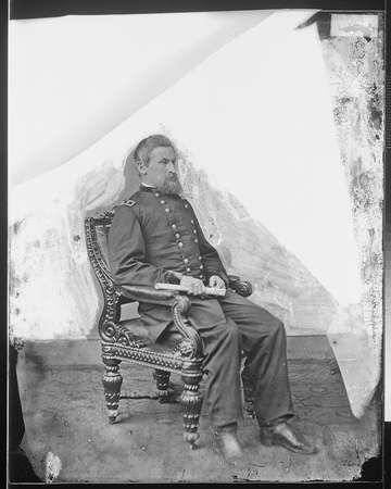 Original Caption: Gen. George Crook U.S. National Archives’ Local Identifier: 111-B-2018 From:: Series: Mathew Brady Pho