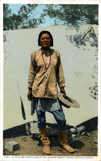 Al-Che-Say White Mountain Apache Scout under General Crook