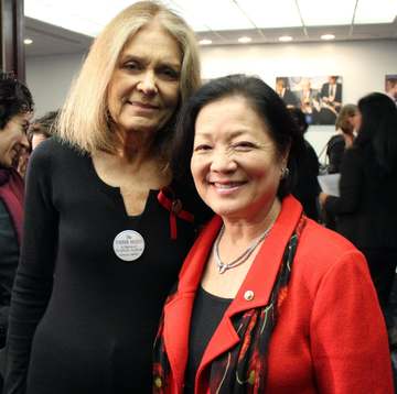 I agree w/ @GloriaSteinem that #ImmigrationReform is a women’s issue. We won’t give up fight for #CIR