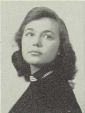 Gloria Steinem's 1951 High School yearbook photo