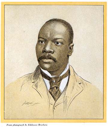 Portrait of Granville T. Woods, from a photograph by Eddowes Brothes