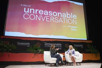 First Lady Jill Biden and actress Halle Berry participate in “A Day of Unreasonable Conversation” about women’s health,