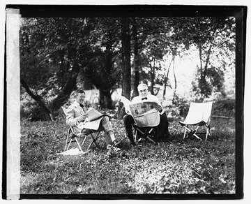 Title: Firestone &amp; Harding Abstract/medium: National Photo Company Collection (Library of Congress) Physical descrip