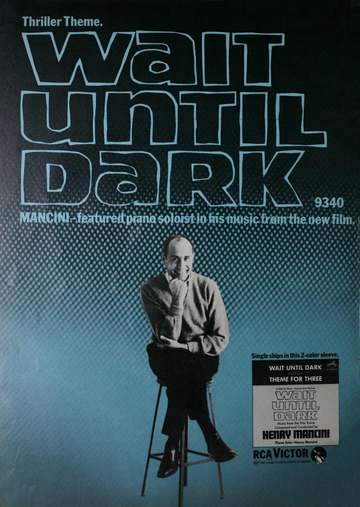 Advertisement for Henry Mancini's single, "Wait Until Dark". 14 October 1967 Billboard.