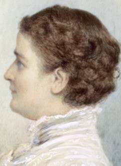 Ida Saxton McKinley, wife of US President William McKinley