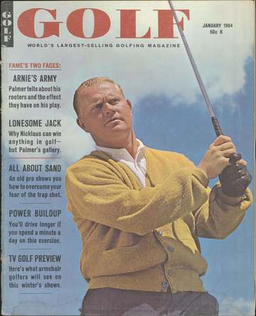 Cover of the January 1964 issue of Golf Magazine featuring Jack Nicklaus