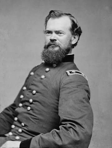 James Birdseye McPherson (1828–1864) was a Major General in the Union Army during the American Civil War. He was killed 