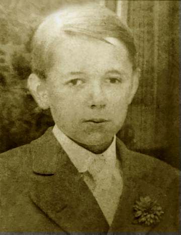 James Thurber at age 14.