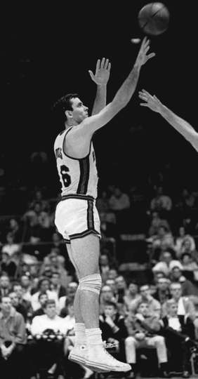 Professional basketball player Jerry Lucas