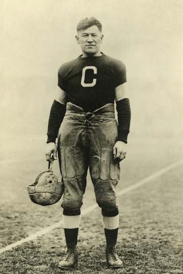 Photograph of Jim Thorpe while playing for the Canton Bulldogs